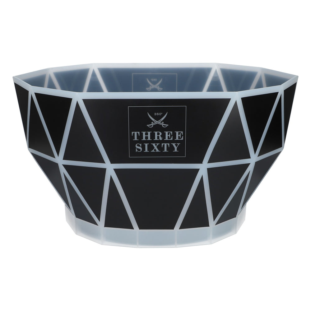 Three Sixty Vodka LED Cooler Ice Cube Container Bottle Cooler Battery Base