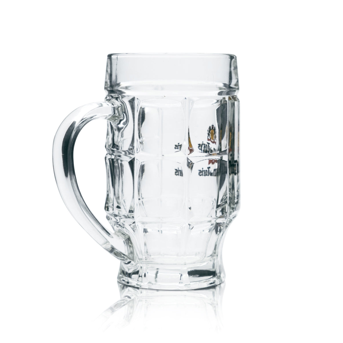 Thurn & Taxis beer mug glass 0.4 l contour tankard Seidel glasses calibrated Gastro Bräu – View 2