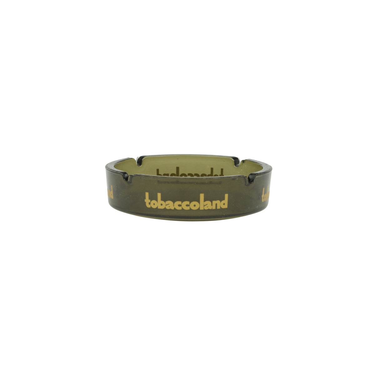 Tobaccoland Cigarette Ashtray Glass Brown Retro Ashtray Cigarette Garden