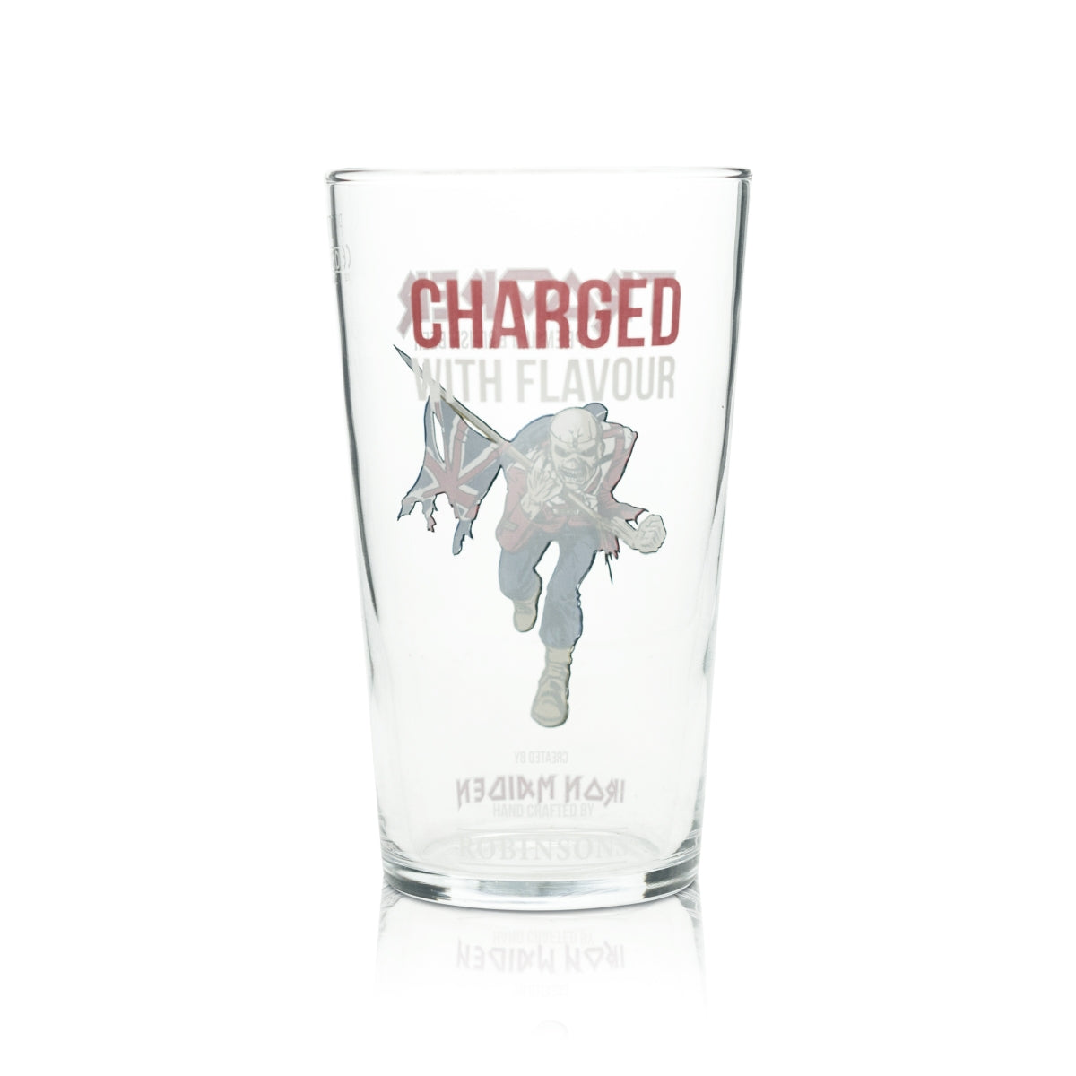 Trooper Beer Glass 0.5L Pint Mug Iron Maiden Robinson Glasses UK England – View 3
