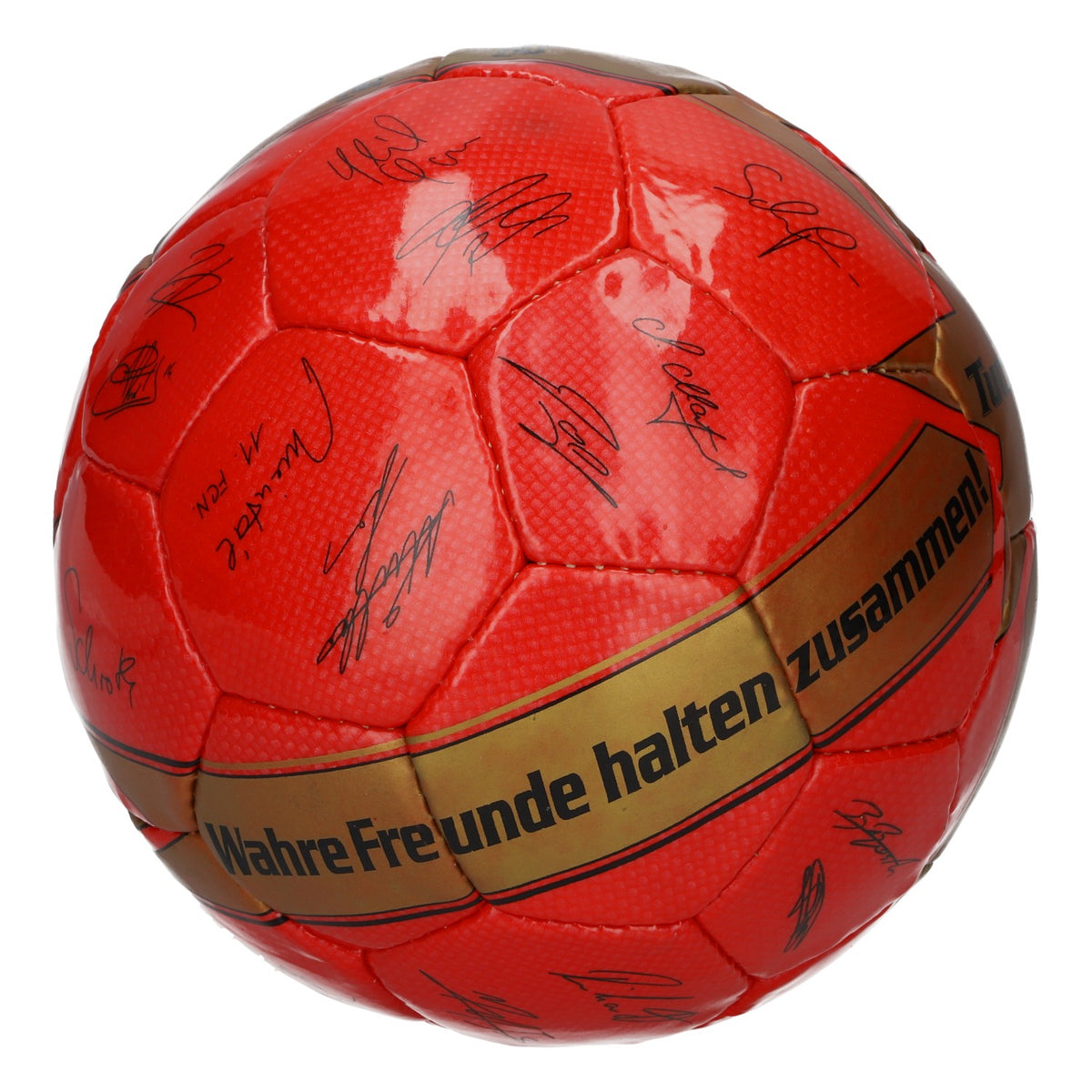 Tucher 1. FCN Soccer "True Friends" Player Autographs, Red, Collectible Item – View 2