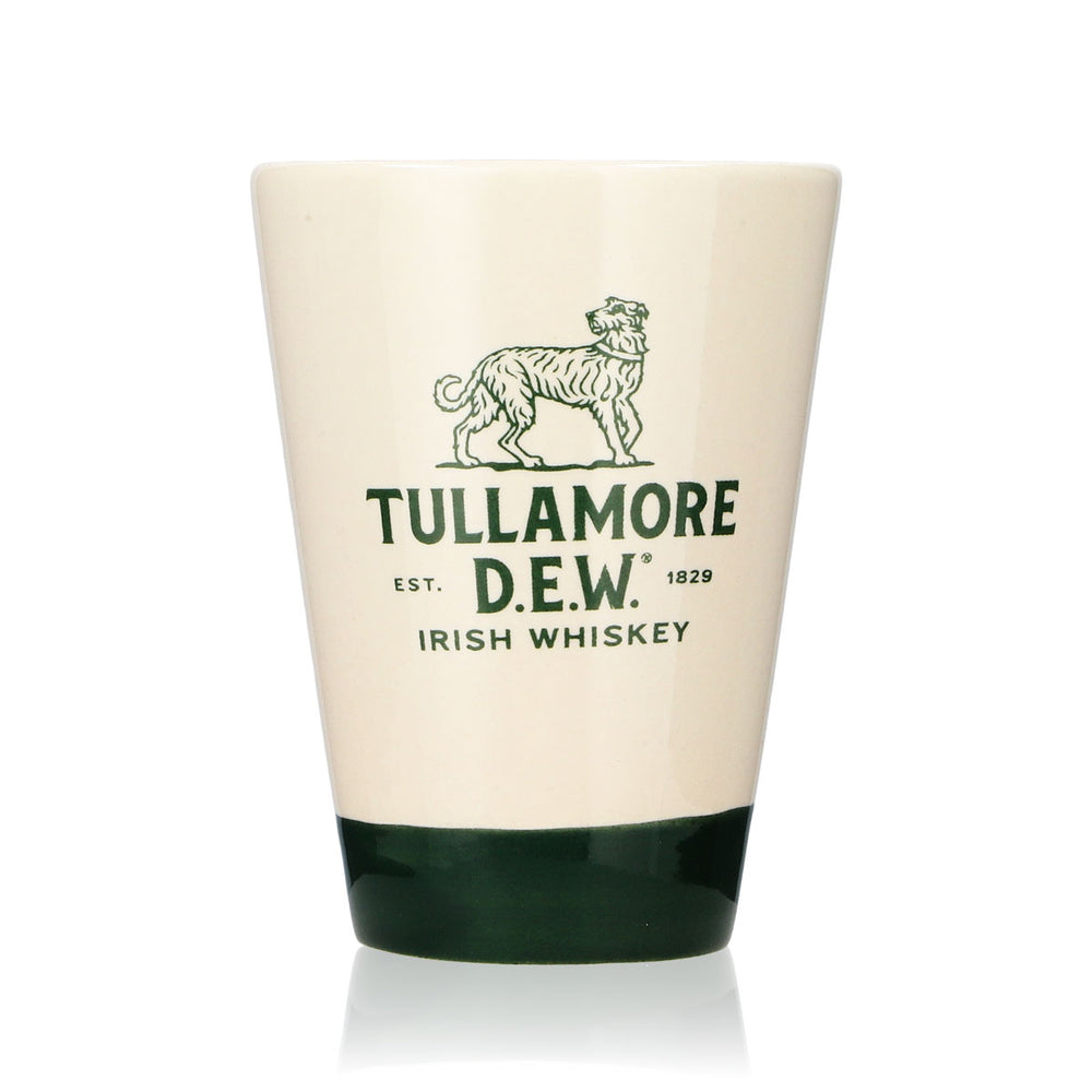 Tullamore Dew Whiskey Glass Shot Glass Stamper Stoneware Tonglass 0.09l