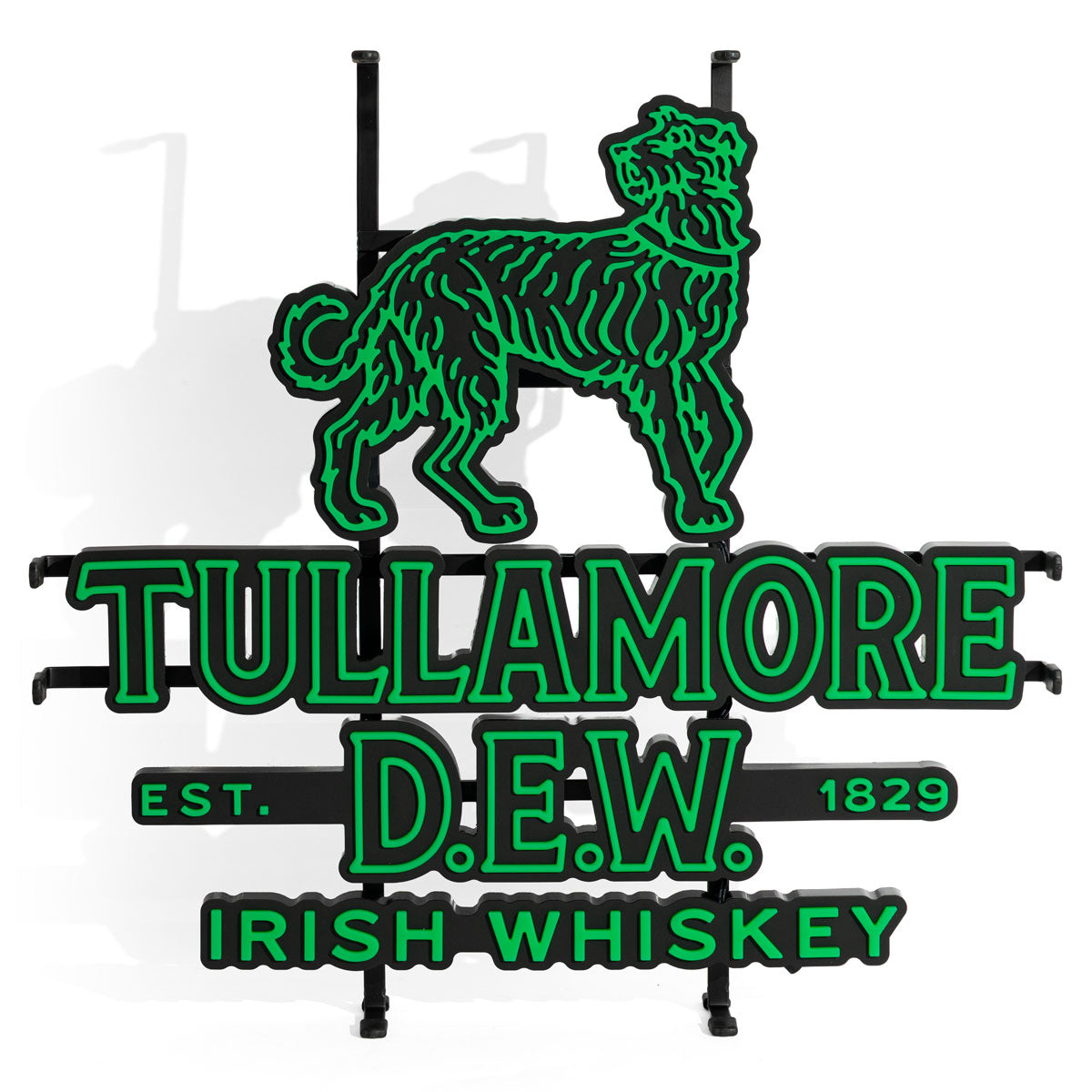 Tullamore Dew Whiskey LED illuminated sign incl. power supply – View 2