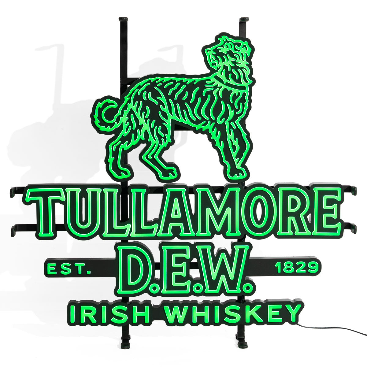 Tullamore Dew Whiskey LED illuminated sign incl. power supply – View 4