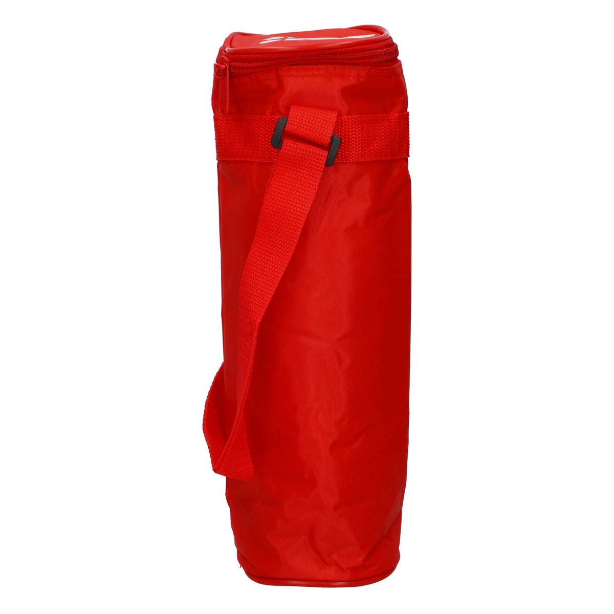 Überkinger Red Bottle Cooler: Insulated Thermal Bag with Zipper and Strap – View 2