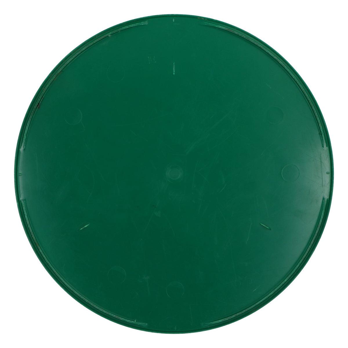 Underberg Liqueur Retro Tray Serving Tray Round Tray Green High Rim B-Grade – View 3