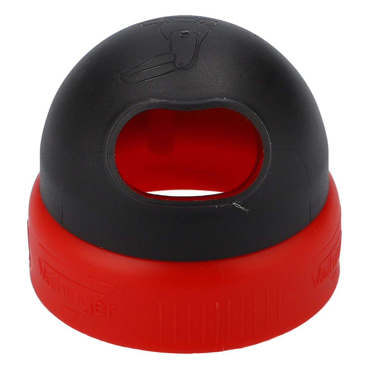 Vaihinger juice pourer, portioner, dispenser, bottle attachment, blue/red – View 2