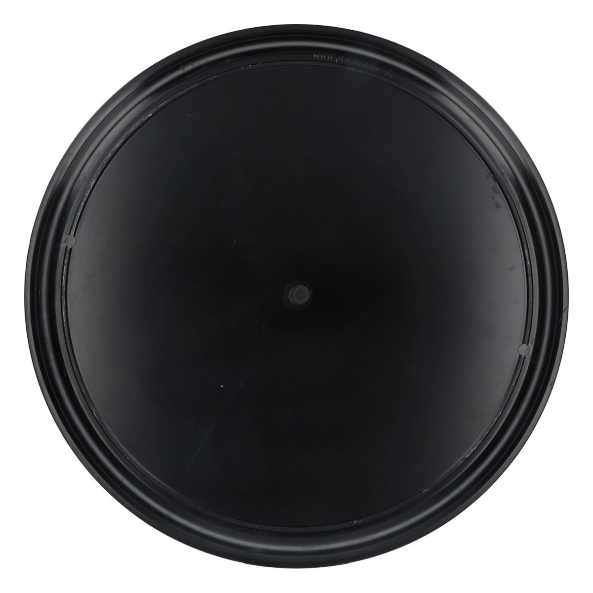 Vaihinger Juice Serving Tray Waiter's Tray Black Round Design – View 3