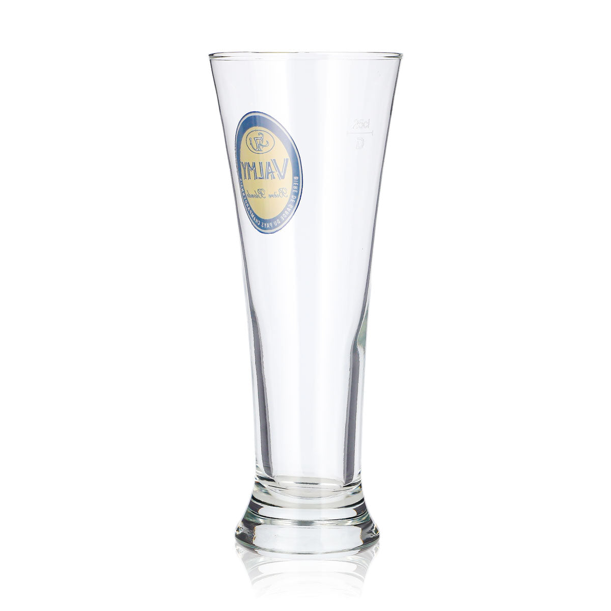 Valmy Beer Glass, 0.25 L, Goblet, Yellow Logo, Long Drink, Durabor – View 3