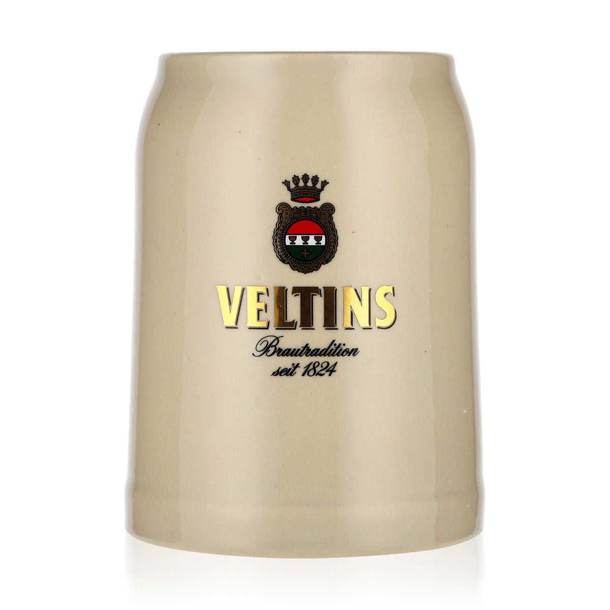 Veltins Beer Glass, 0.4 L, Clay Mug, Sahm Clay