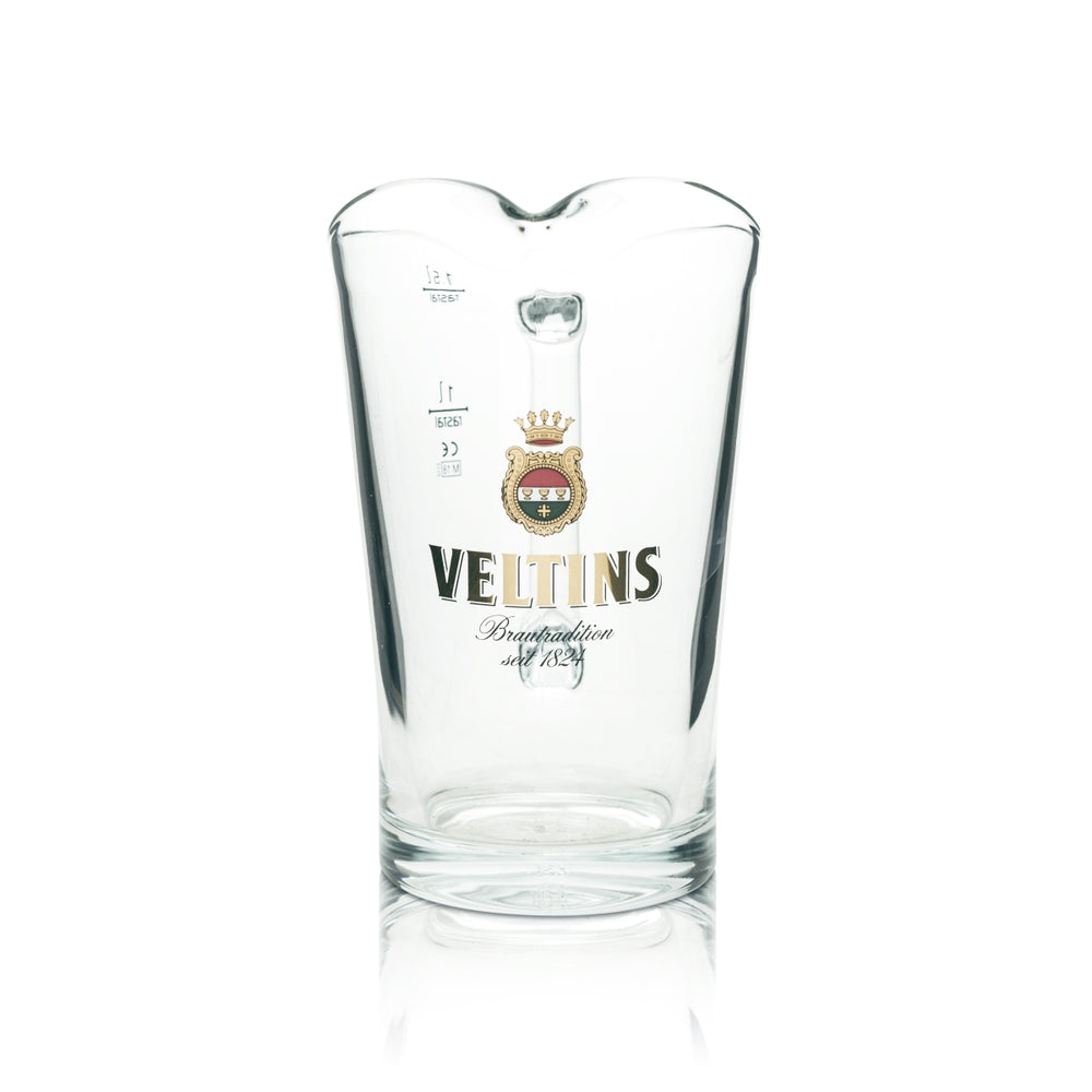 Veltins Beer Pitcher 1.5L Rastal Pourer Carafe Glass 1500ml Pint Mug Beer