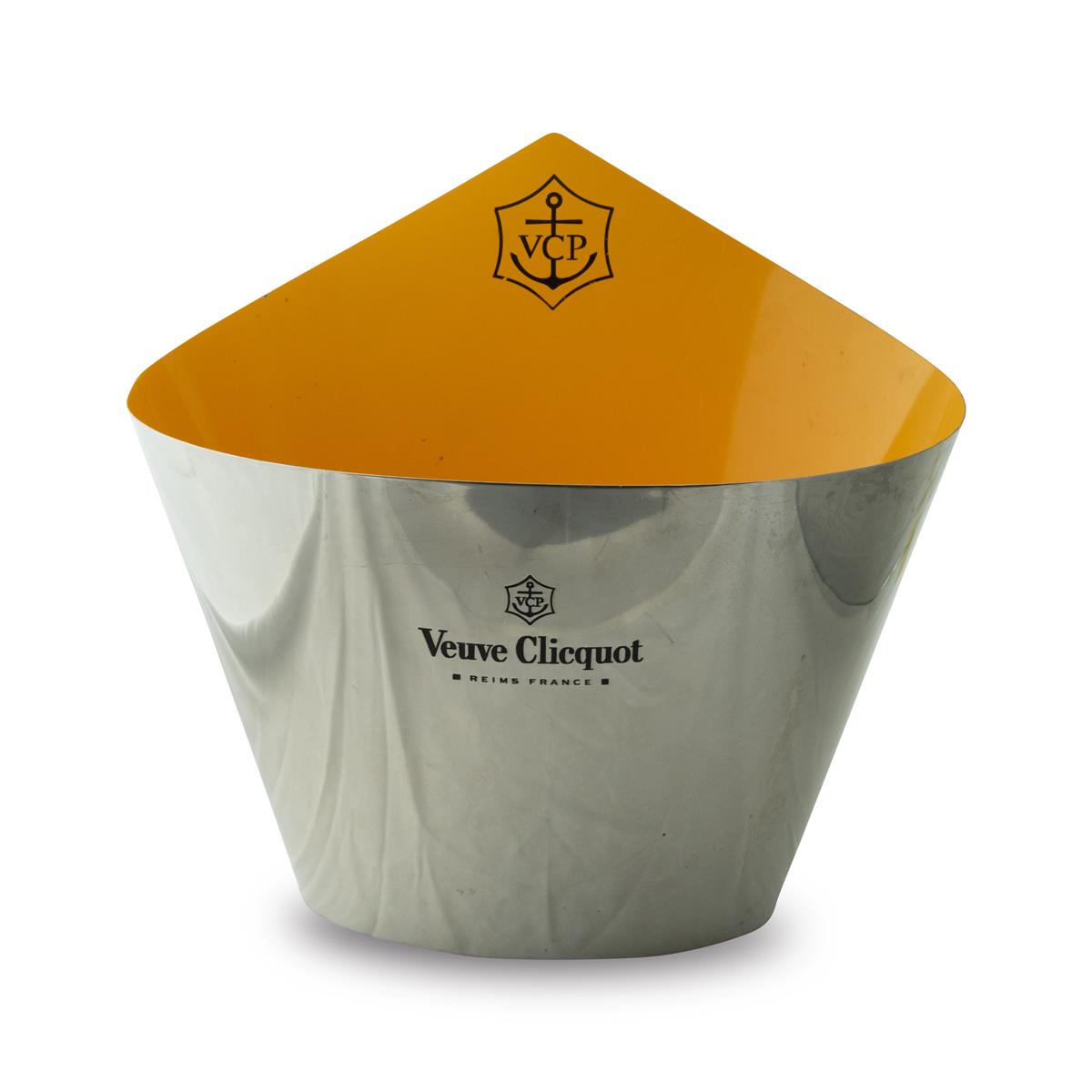 Veuve Clicquot Champagne Bottle Cooler Ice Cube Tray Metal Magnum