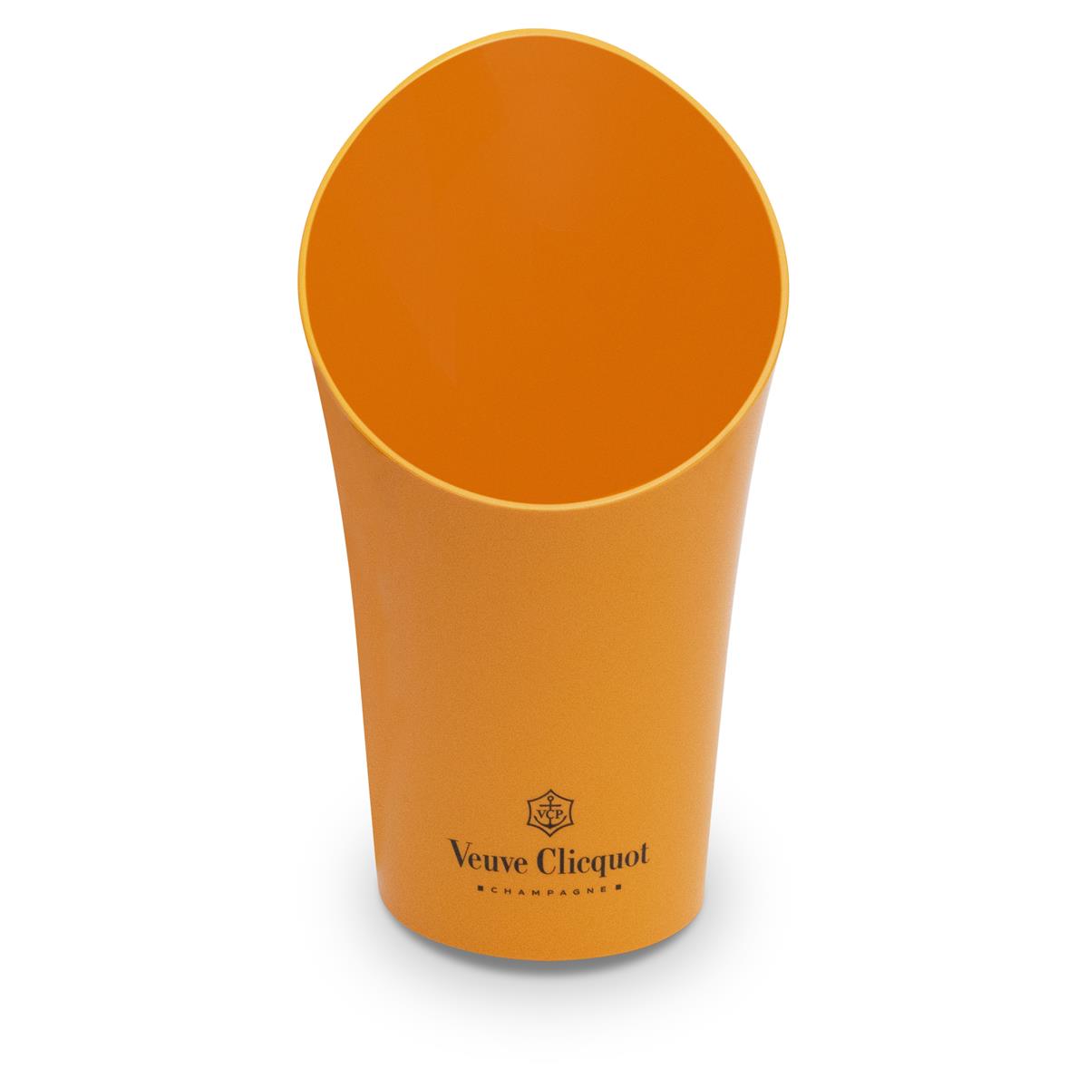Veuve Clicquot Champagne Bottle Cooler Ice Cube Tray Single Orange