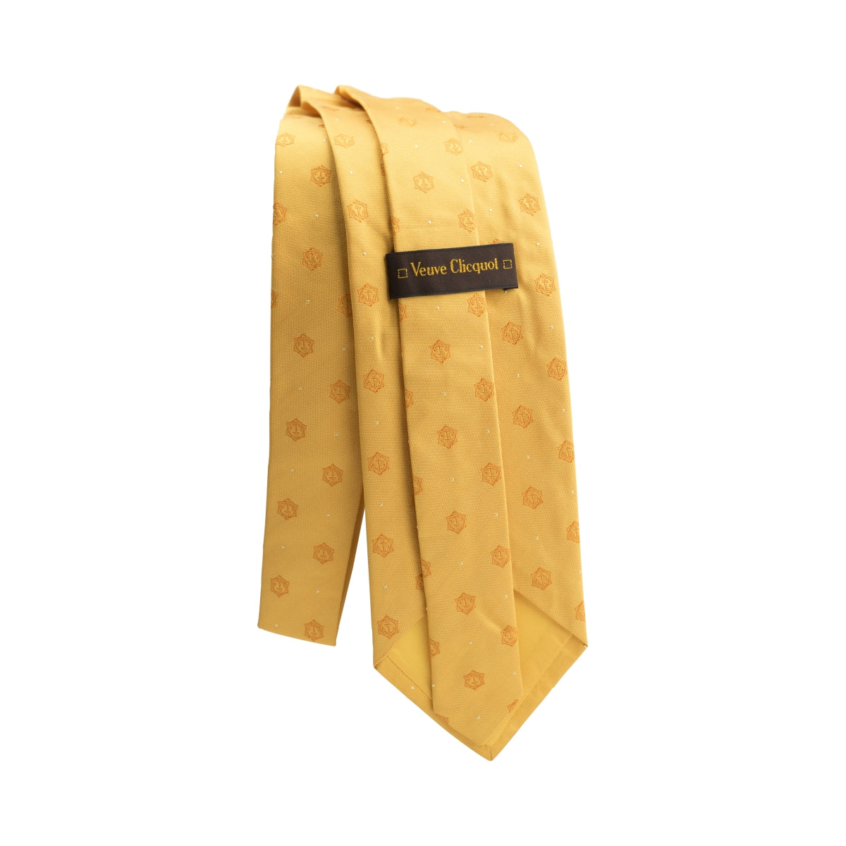Veuve Clicquot Champagne Tie Orange Ponsardin Gift Collector Rare – View 4