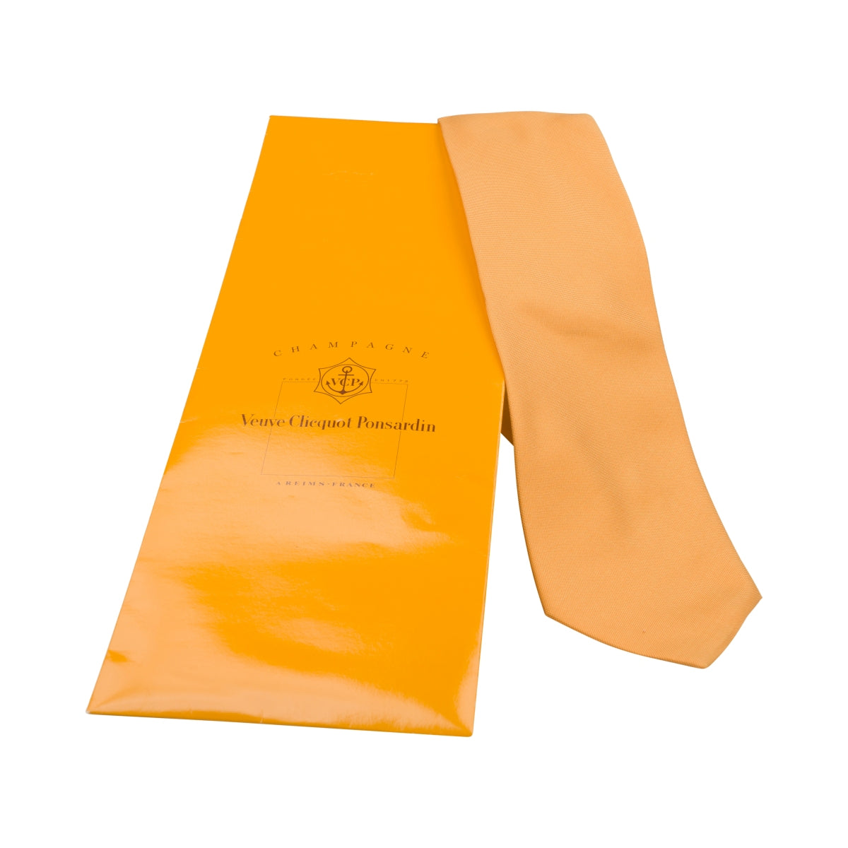 Veuve Clicquot Champagne Tie Orange Suit Chic Elegant Ponsardin France
