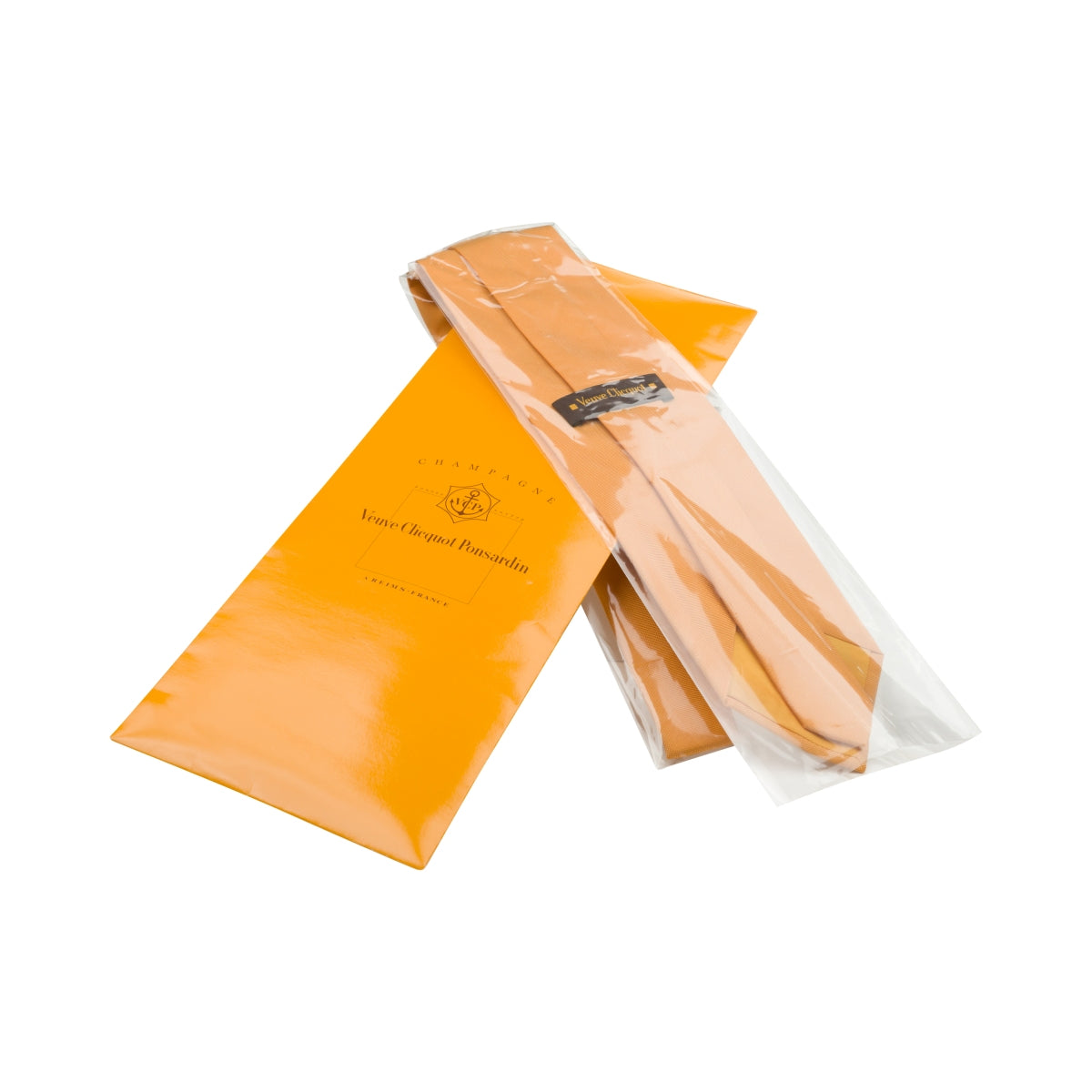 Veuve Clicquot Champagne Tie Orange Suit Chic Elegant Ponsardin France – View 2