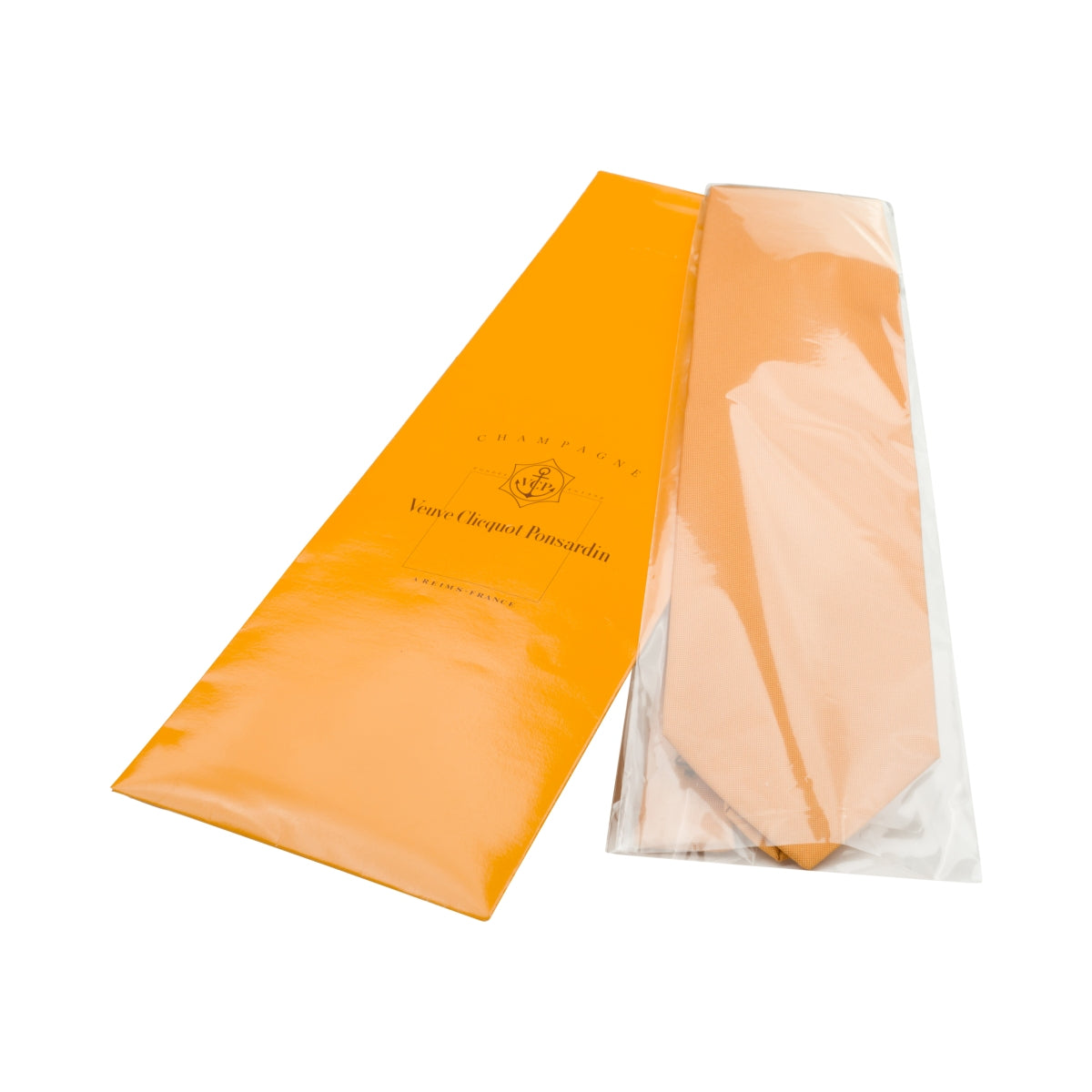 Veuve Clicquot Champagne Tie Orange Suit Chic Elegant Ponsardin France – View 3