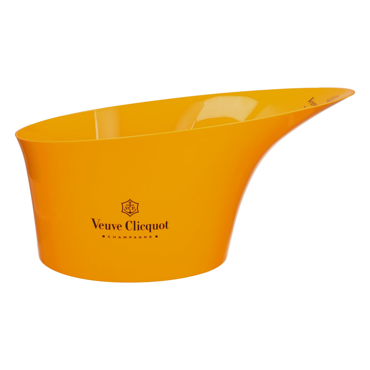 Veuve Clicquot Champagne Cooler Bottle Cooler Ice Bucket Orange Display Piece – View 2