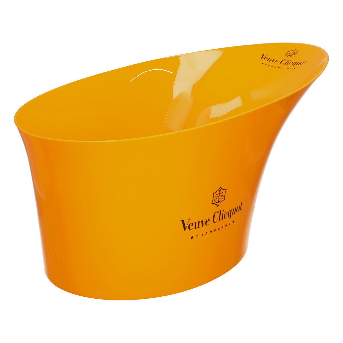 Veuve Clicquot Champagne Cooler Bottle Cooler Ice Bucket Orange Display Piece – View 3