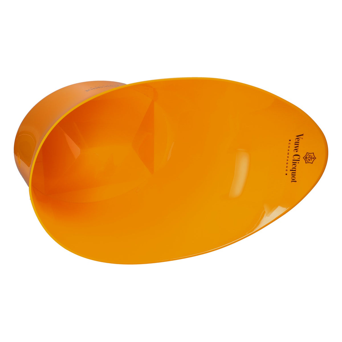 Veuve Clicquot Champagne Cooler Bottle Cooler Ice Bucket Orange Display Piece – View 5