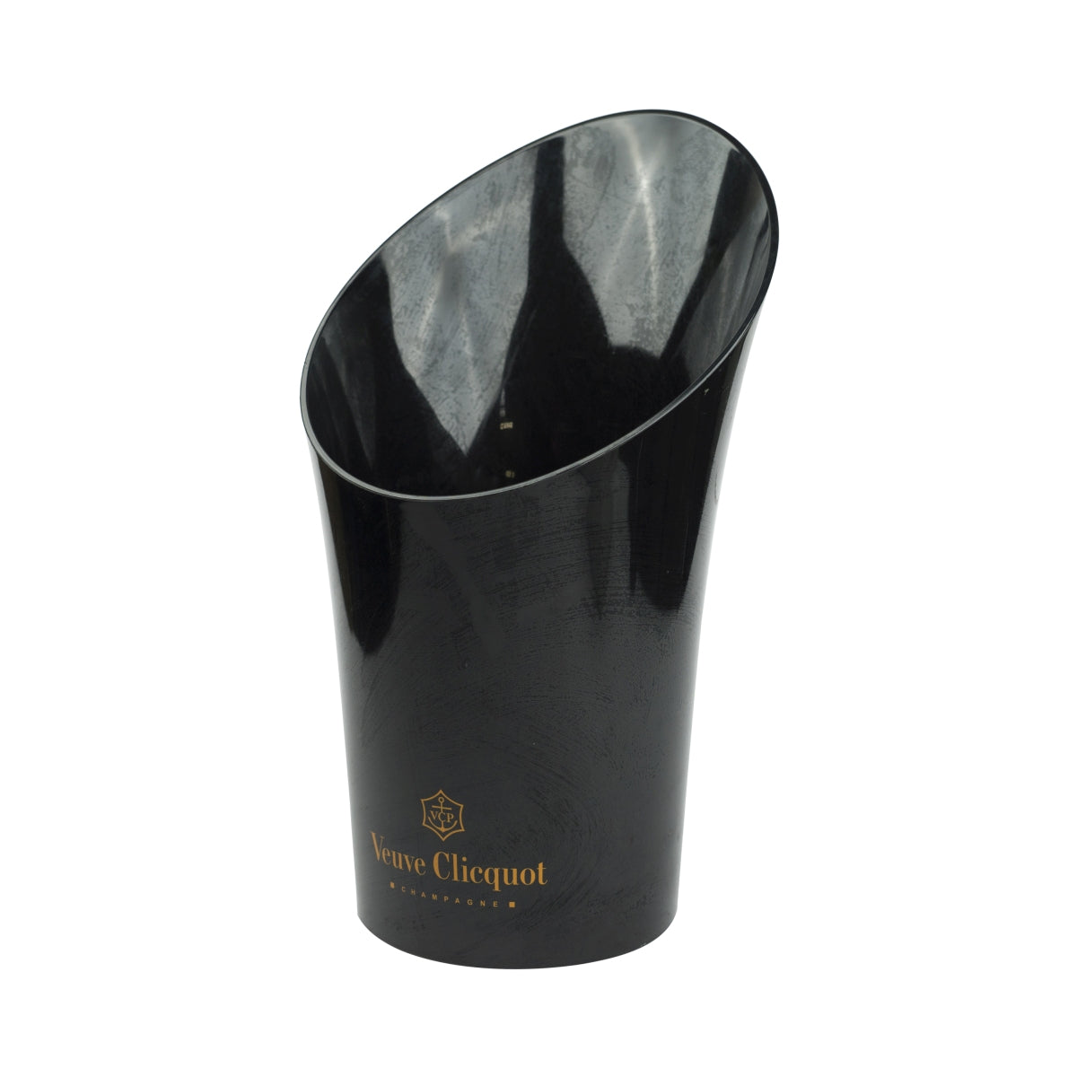 Veuve Clicquot Champagne Cooler Single Black Used Ice Cubes Bottles