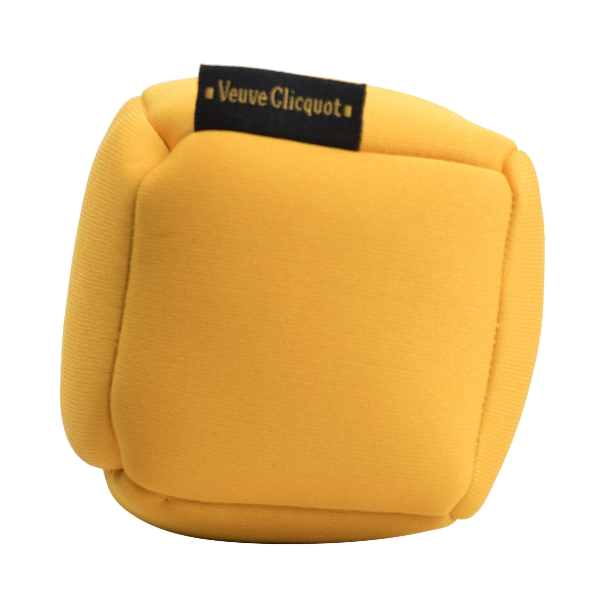 Veuve Clicquot Champagne Mini Fabric Cube Orange Decoration Collector Rare – View 2