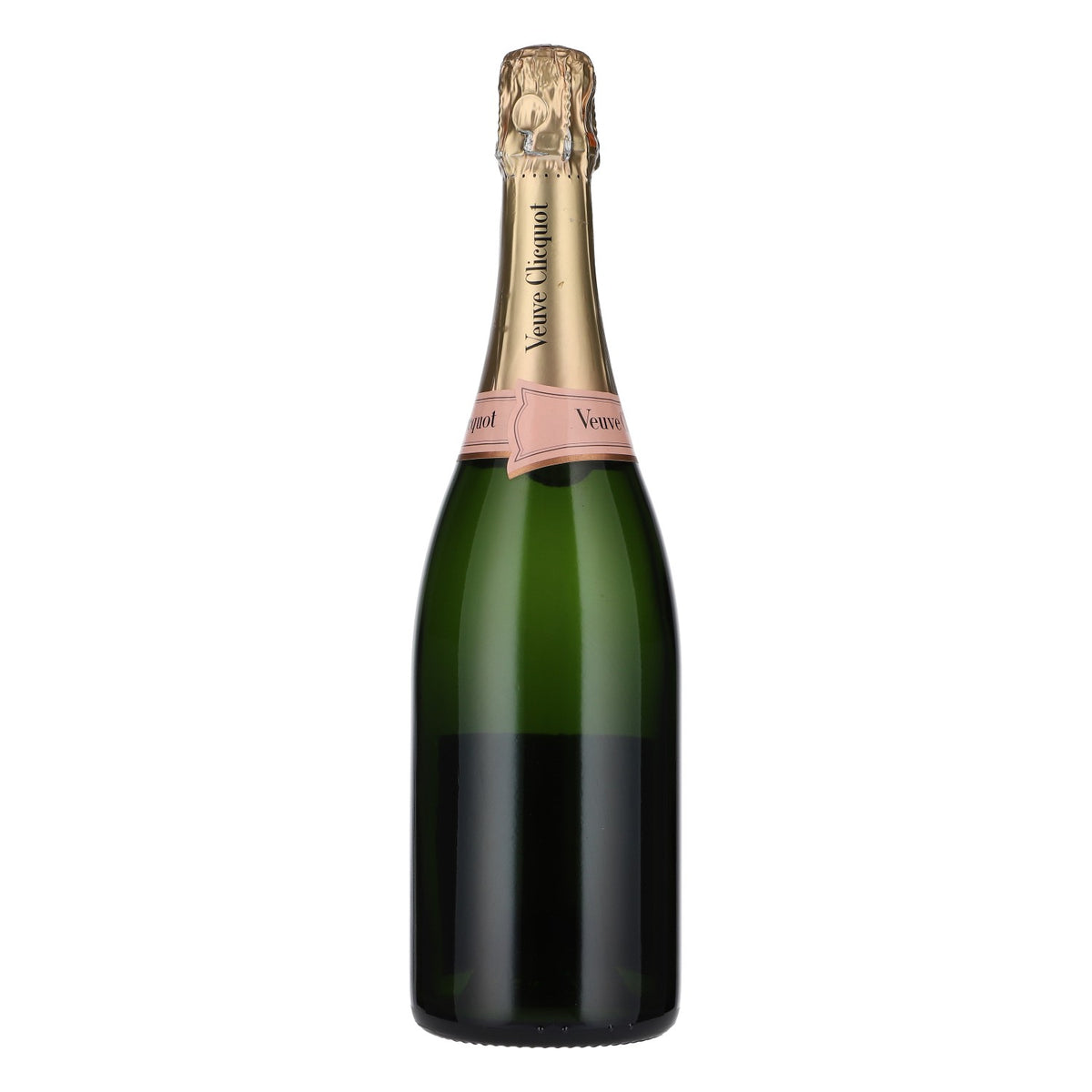 Veuve Clicquot Champagne Display Bottle, 0.75 L, Empty, Rosé, New, Orange Glass – View 3
