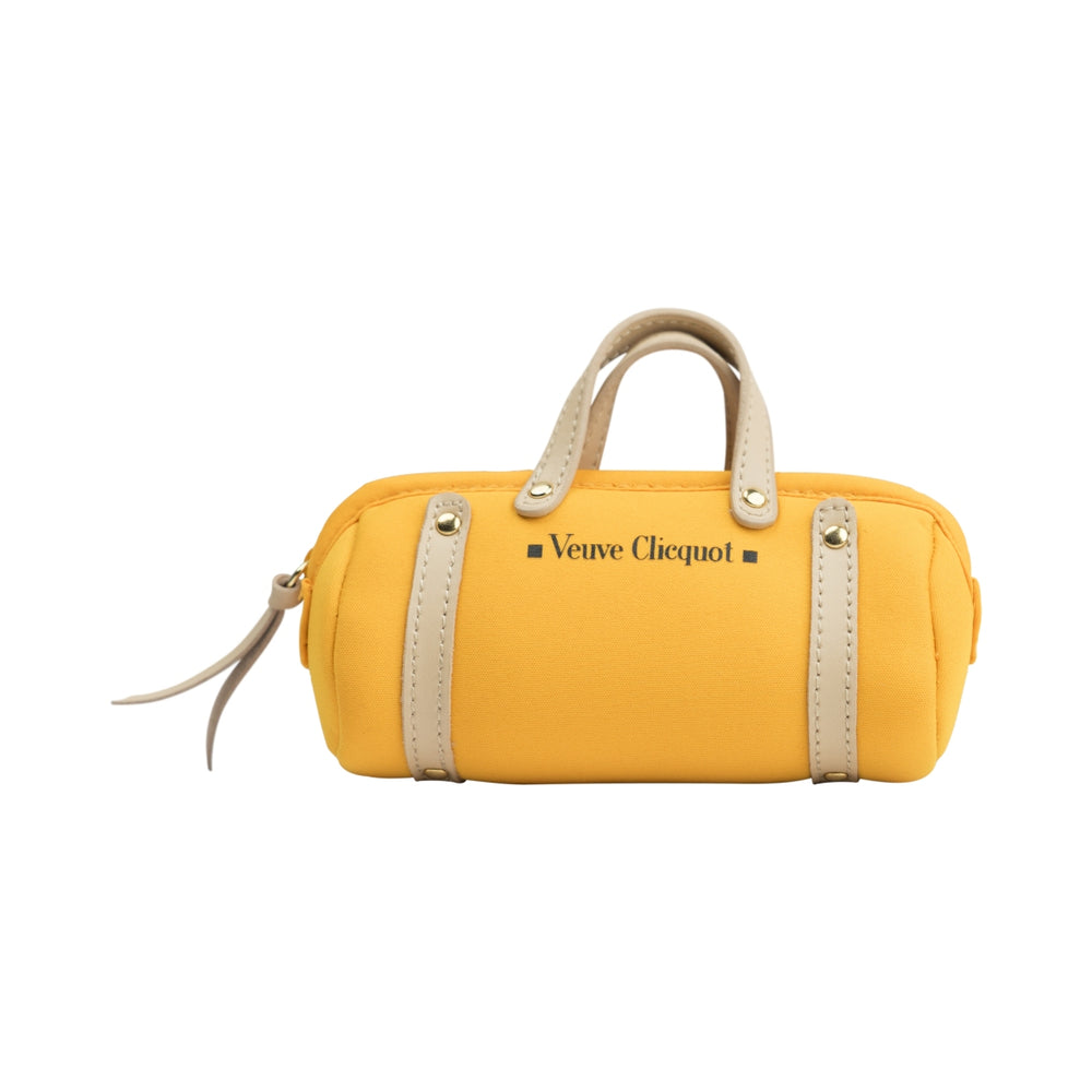 Veuve Cliquot Champagne Mini Cloth Bag Orange Makeup Handbags Pouch Box