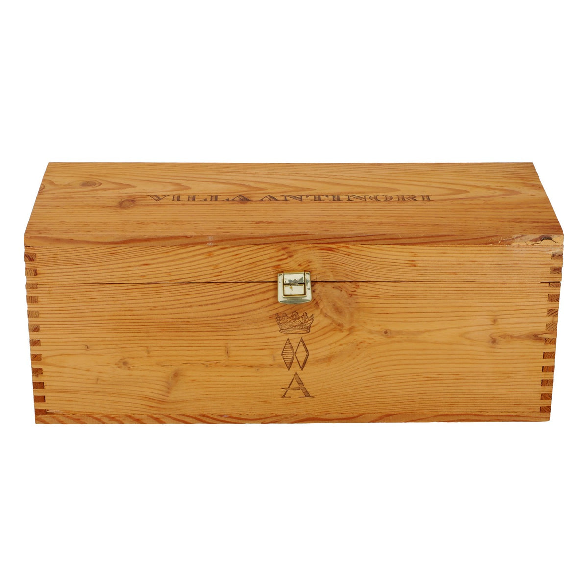 Villa Antinori Wine Wooden Box Room Decoration 16x40.5x16 cm – View 2