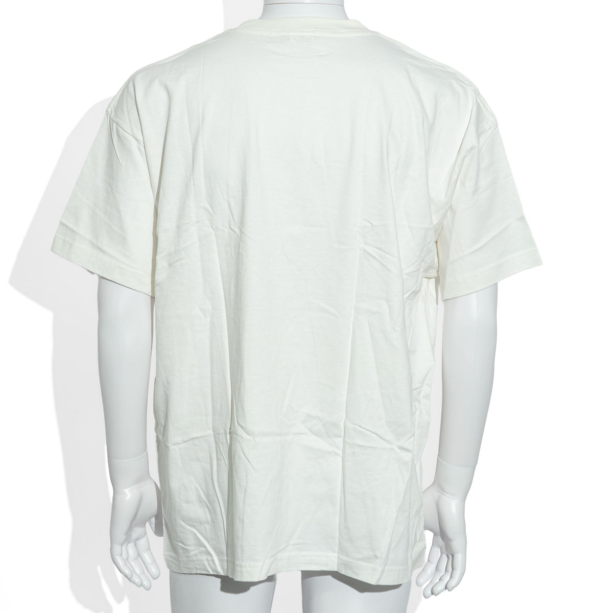 Vilsa Water Glass Size XXL White Cotton T-Shirt – View 3
