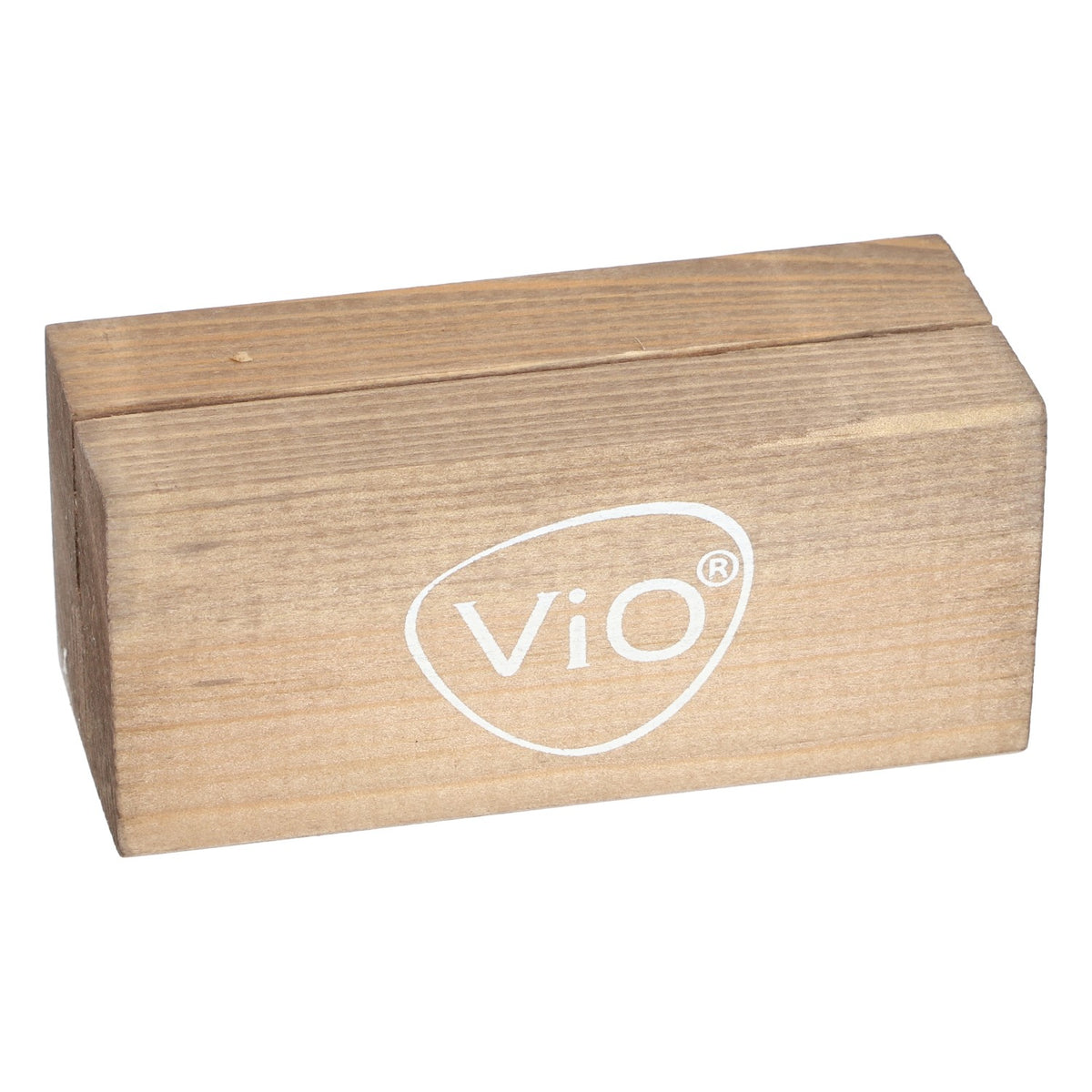 Vio table display card holder flyer holder wooden advertising display catering supplies
