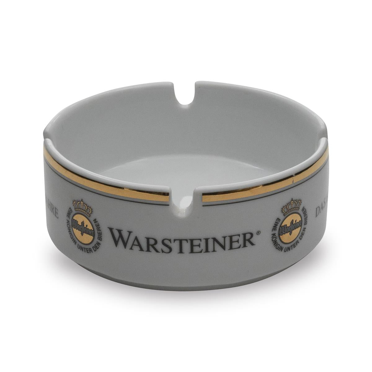 Warsteiner Ashtray Ceramic White Ø10cm Ashtray Pub Smoke Cigarette Smoke – View 2