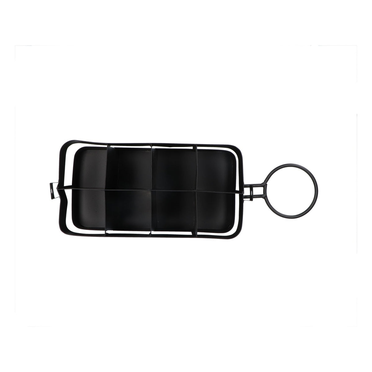 Warsteiner beer bottle carrier, full metal, 8-bottle can carrier – View 2
