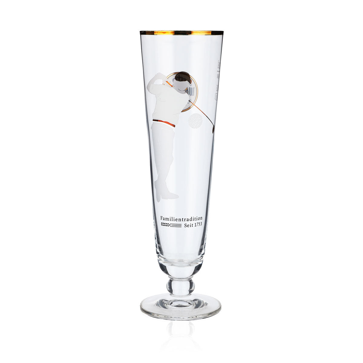 Warsteiner beer glass 0.25 l Beer glasses Collectible glass Trophy Golfer – View 4