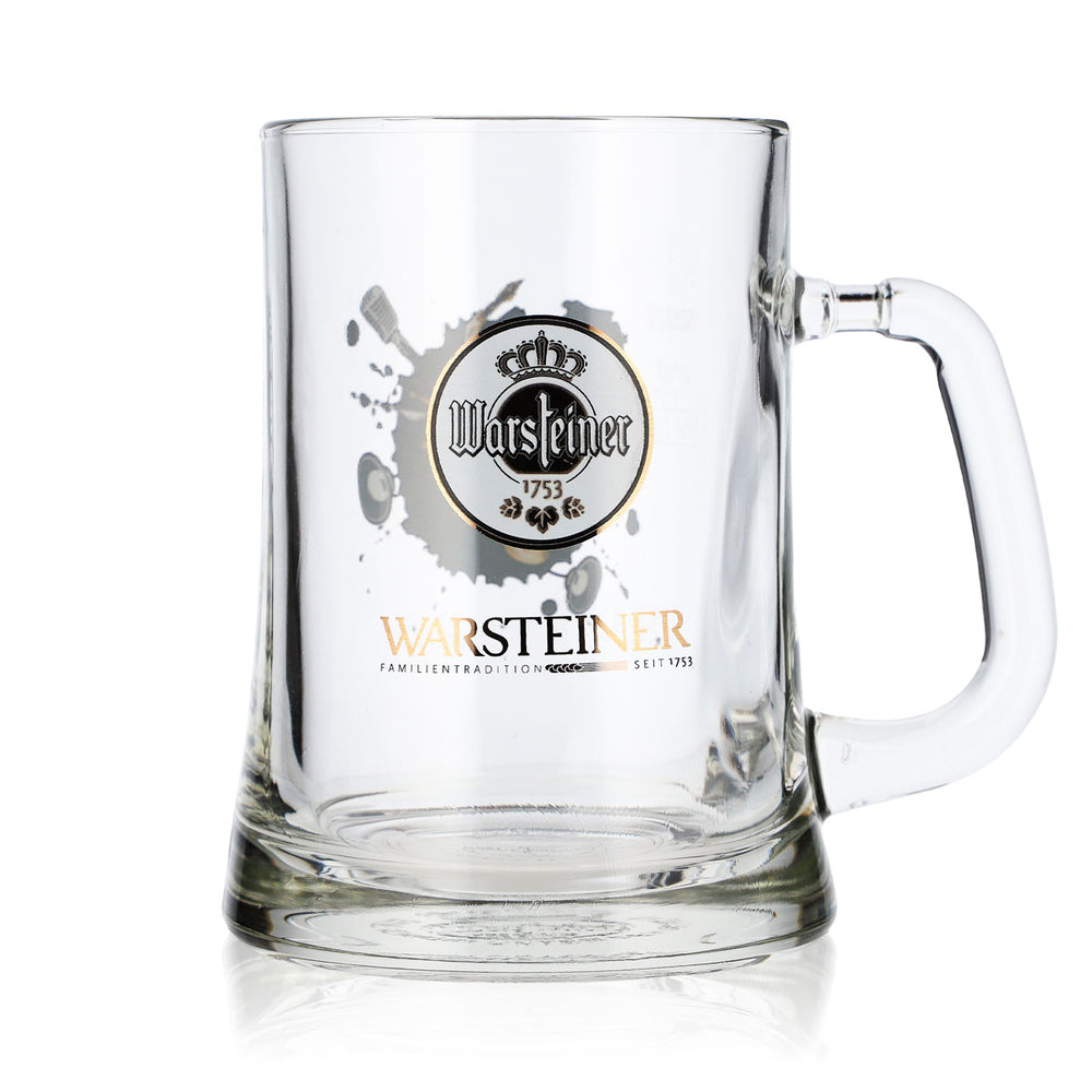 Warsteiner Beer Glass, 0.3 L, Mugs, Limited Edition "Saxophone" Music Design by Rastal