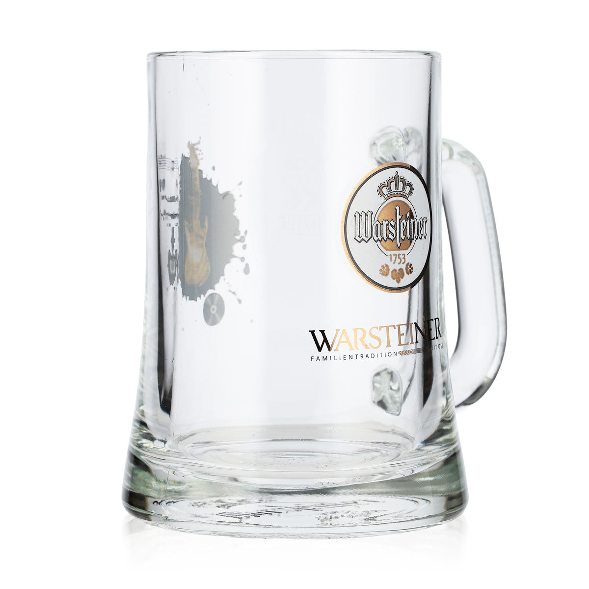 Warsteiner Beer Glass, 0.3 L, Mugs, Limited Edition "Guitar" Music Design by Rastal – View 2