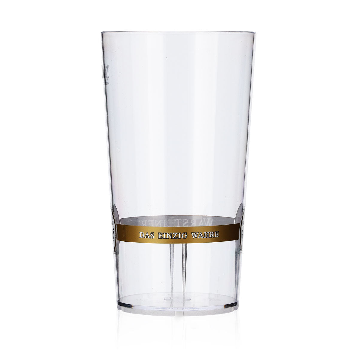 6x Warsteiner beer glass Beer glasses 0.25 l Mug Returnable Logo on bottom with ring – View 4