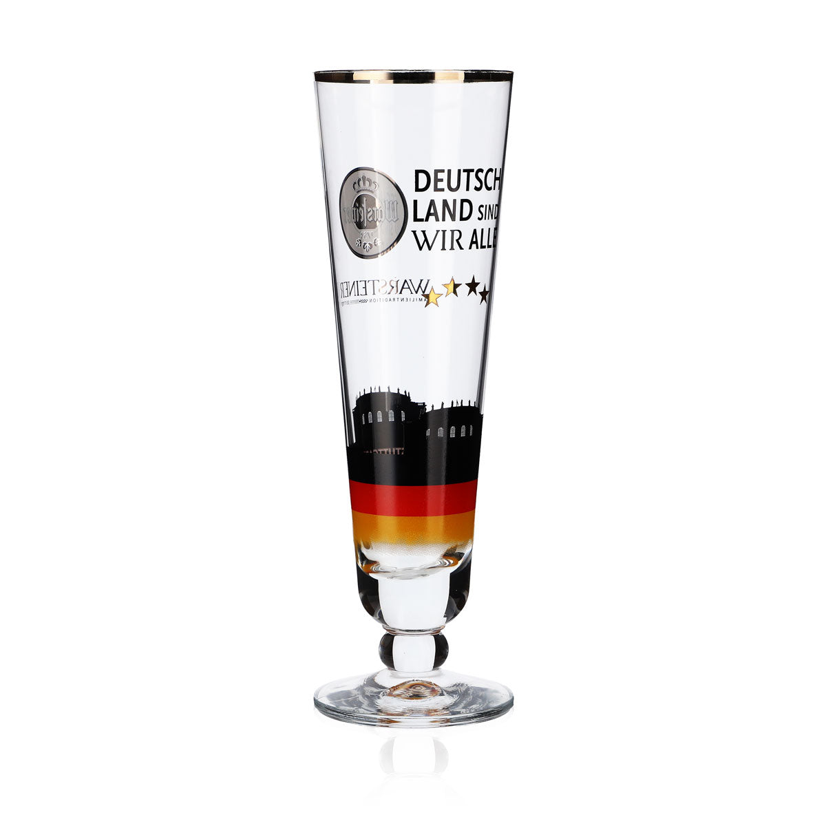 Warsteiner Beer Glass Beer Glasses 0.2l Fan Cup Stuttgart Germany – View 3