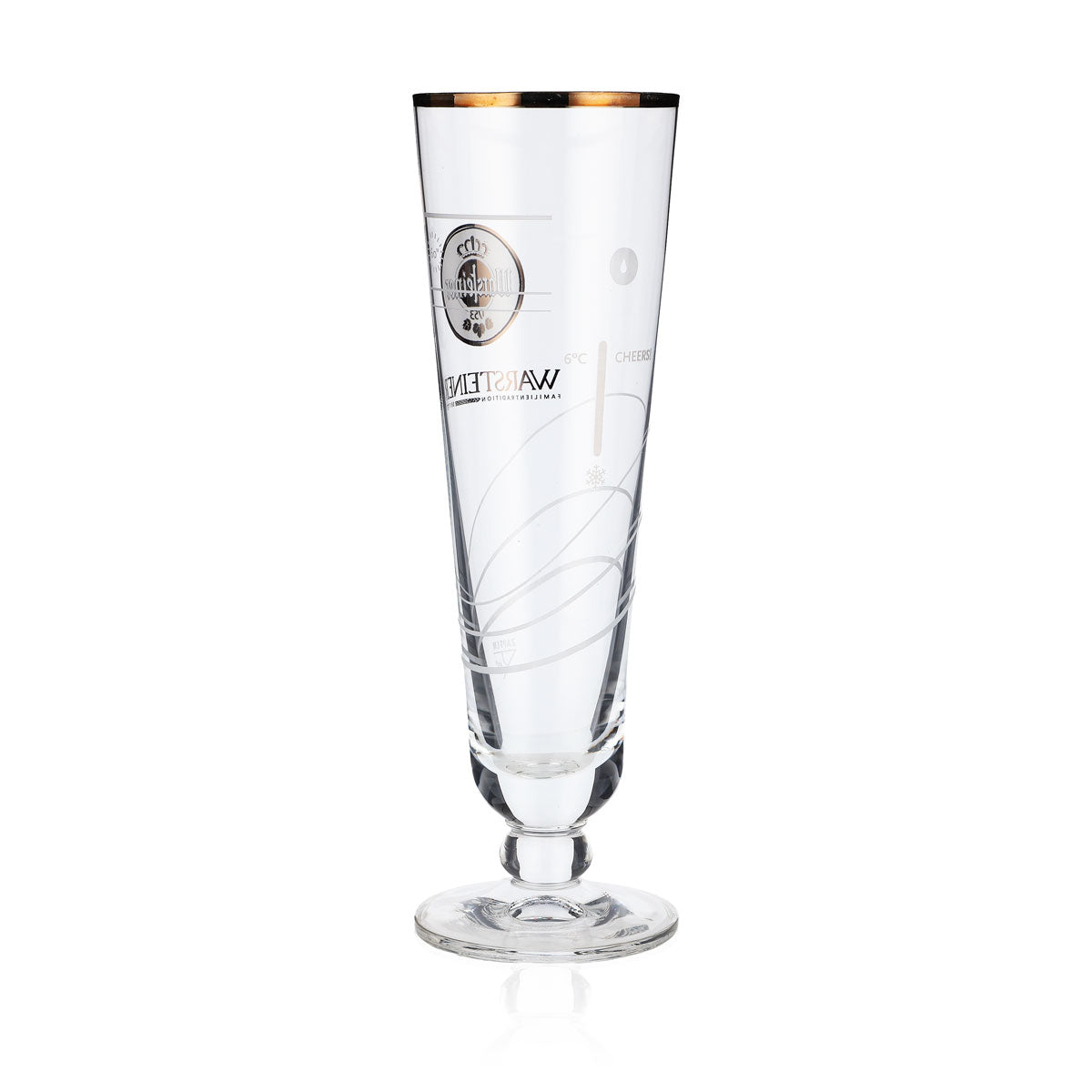 Warsteiner beer glass Beer glasses Instructions Beer glass with colored temperature "Z" – View 3