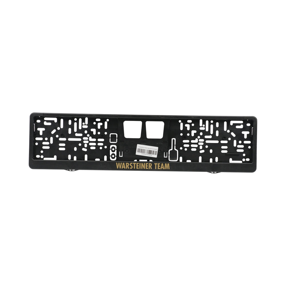 Warsteiner beer license plate holder Number plate holder Car EU black