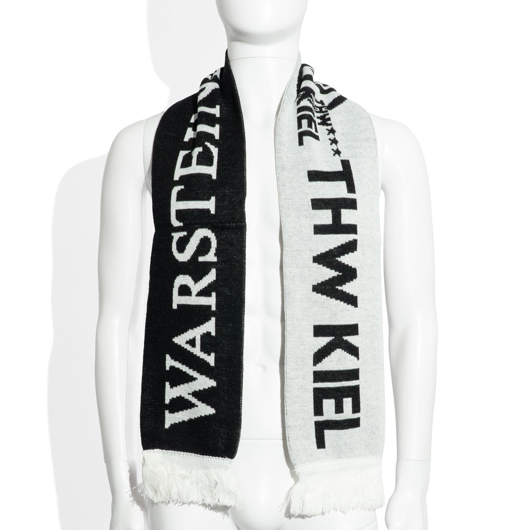 Warsteiner beer scarf Fan scarf Wool scarf THW Kiel Winter Skiing