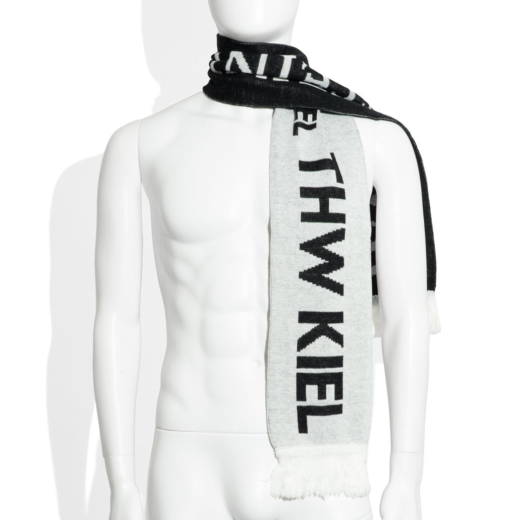 Warsteiner beer scarf Fan scarf Wool scarf THW Kiel Winter Skiing – View 2