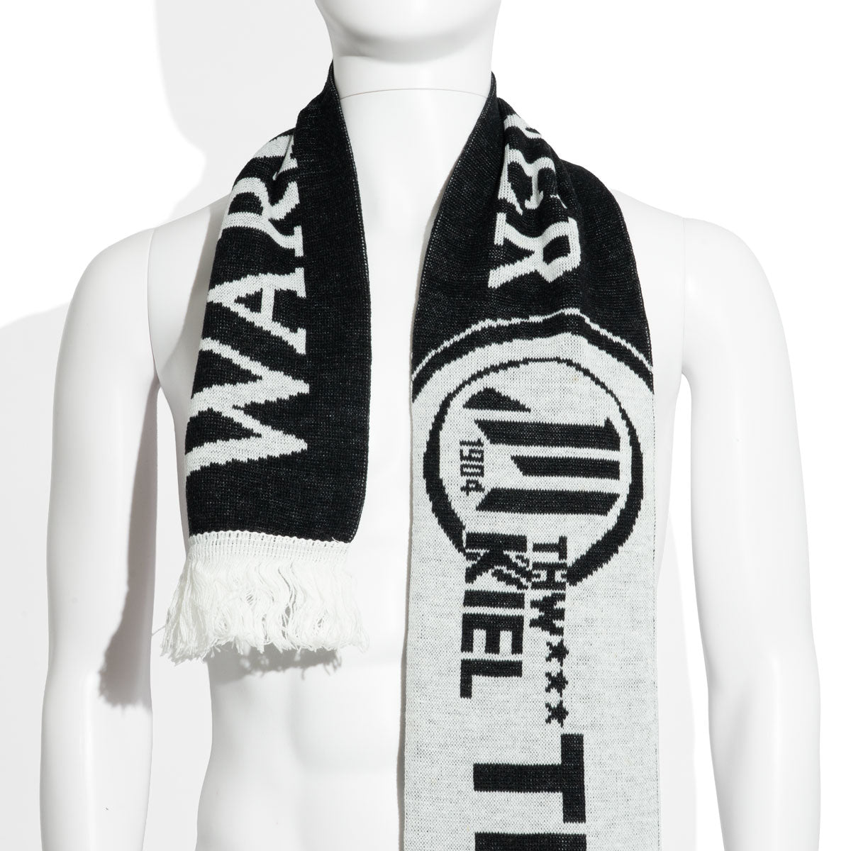 Warsteiner beer scarf Fan scarf Wool scarf THW Kiel Winter Skiing – View 3