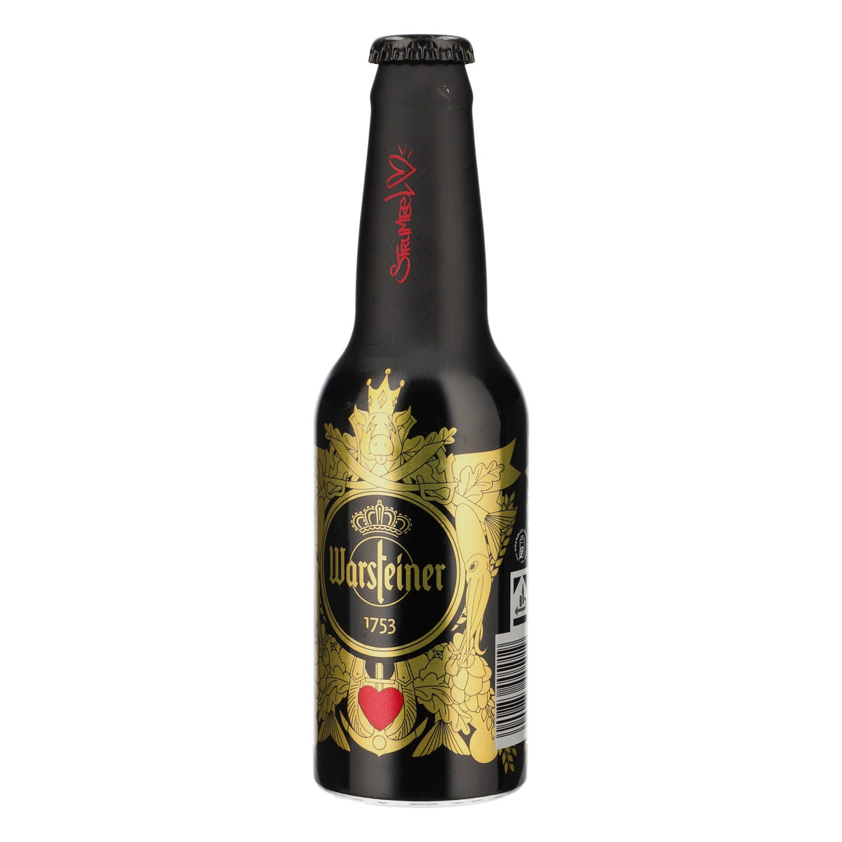 Warsteiner Beer Display Bottle 0.33 l Collector's Edition Black/Gold – View 3