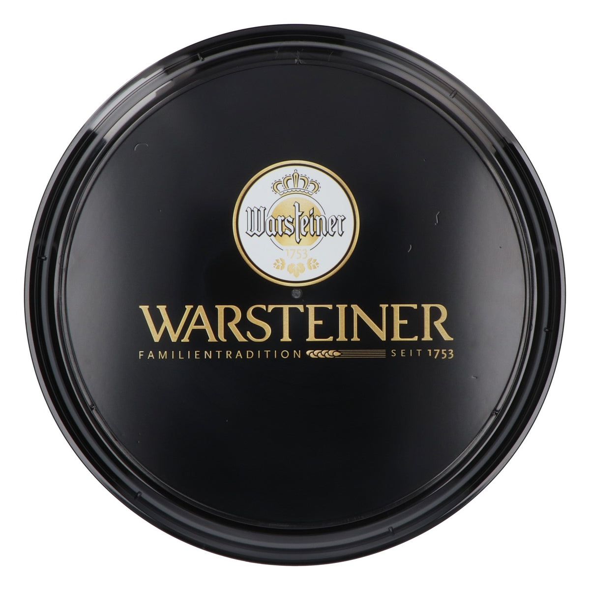 Warsteiner Beer Tray Waiter's Tray 37cm Diameter "Family Tradition Since 1753" – View 2