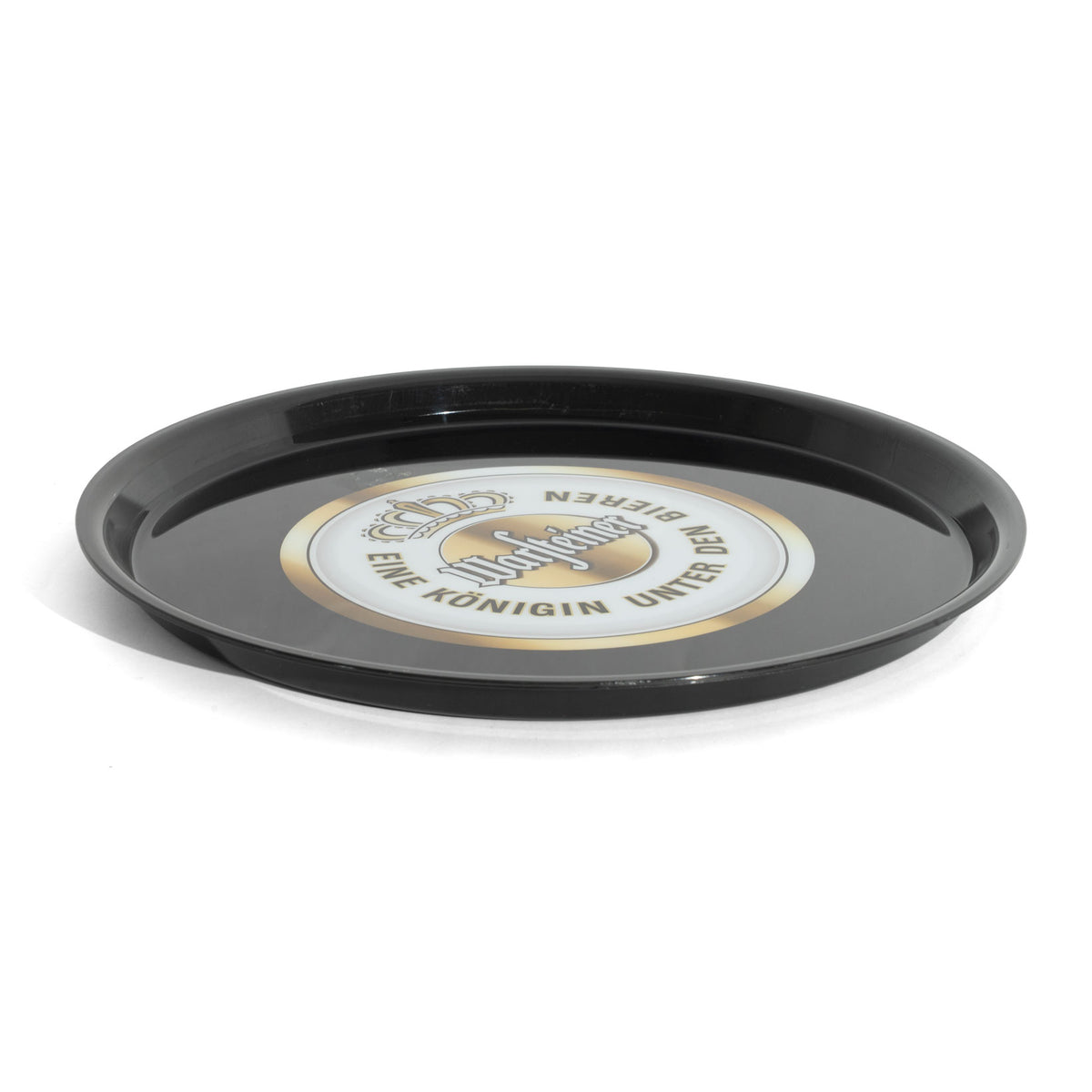 Warsteiner Beer Round Tray Serving Tray Black "A queen among beers" – View 3