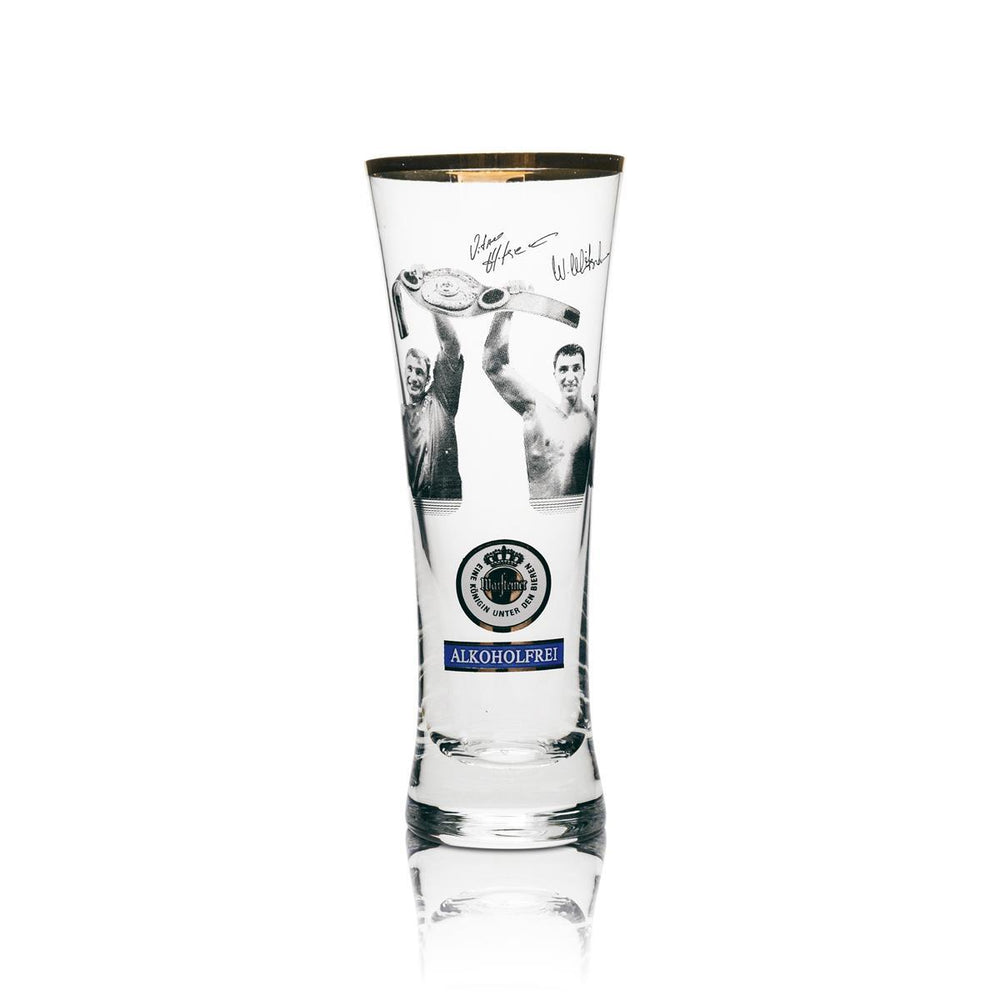 Warsteiner beer glass Klitschko Cup collector's glass alcohol-free glasses special edition