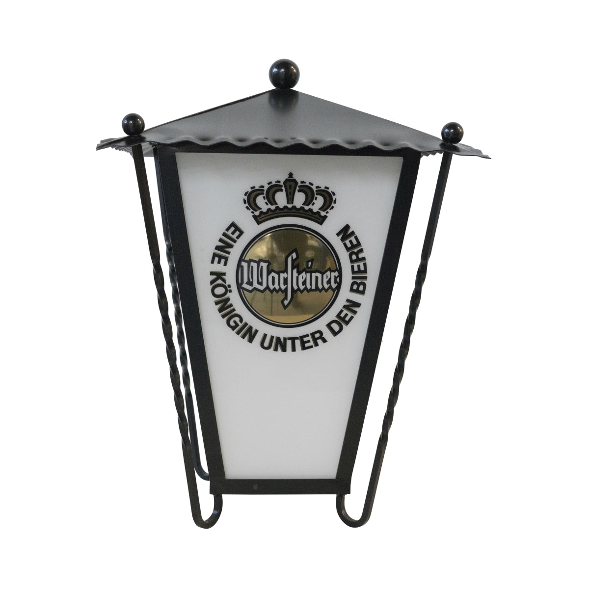Warsteiner lantern light lamp cast iron outdoor gastro bar beer garden innkeeper – View 2