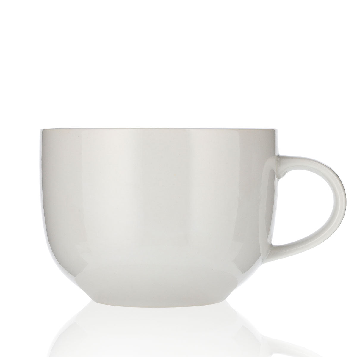 WAS Glass 0.45 l Cup Mug Coffee cup Latte Jumbo Porcelain