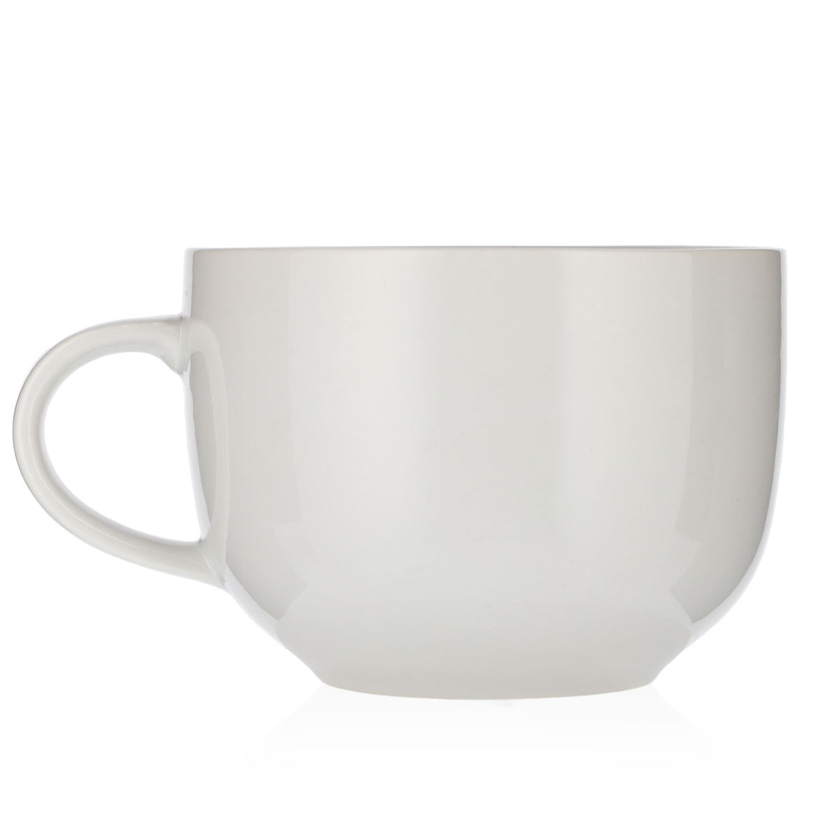 WAS Glass 0.45 l Cup Mug Coffee cup Latte Jumbo Porcelain – View 5